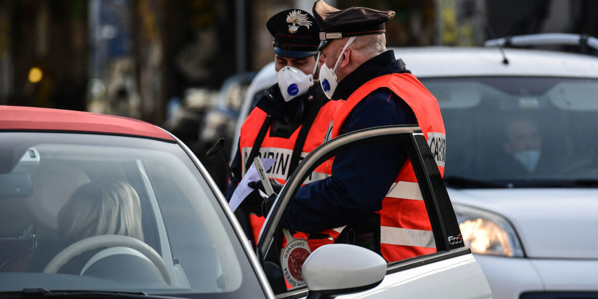 Coronavirus, si esce senza motivo: oltre 43mila i denunciati