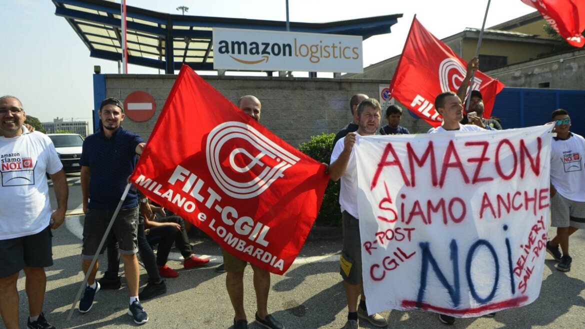 Amazon, protesta dei “drivers” in Lombardia