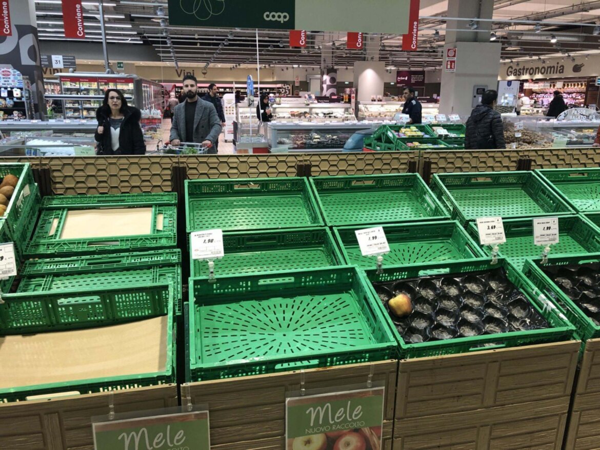 Coronavirus, allarme Confcommercio: oltre 50 miliardi di consumi in meno