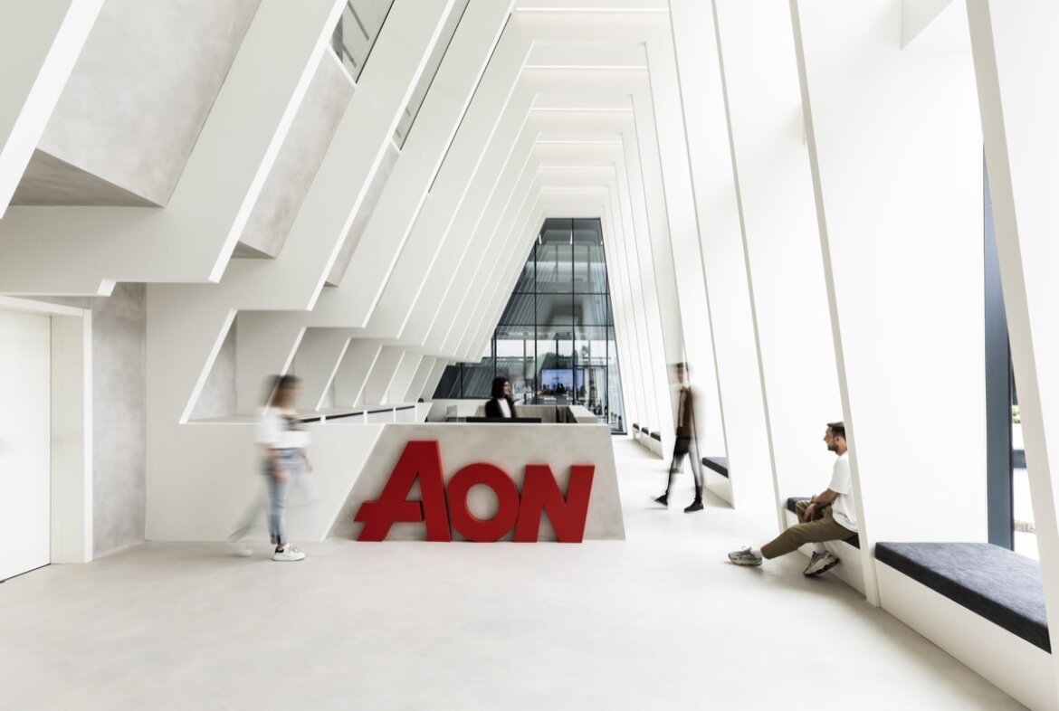 Sede di Aon in una foto Nuova sede di Aon in una foto