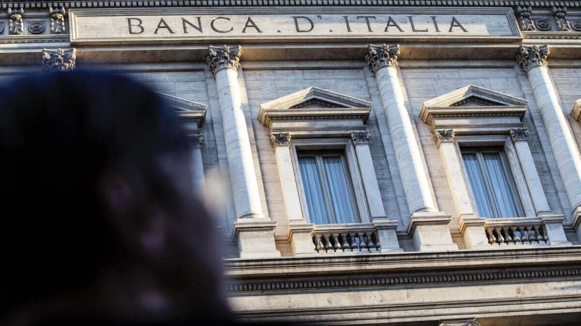 Sede di Bankitalia in una foto La sede della Banca d'Italia in una foto