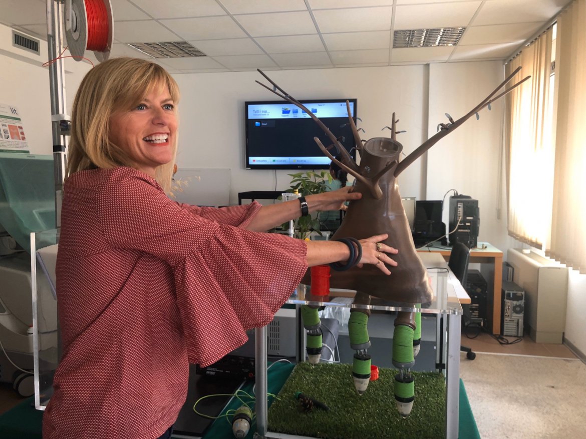 Barbara Mazzolai, la scienziata della e dalla natura geniale