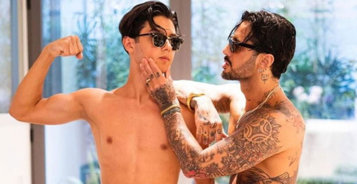 Carlos e Fabrizio Corona