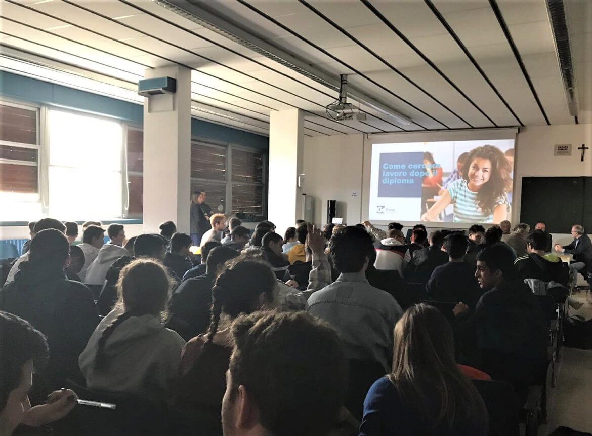 Gi Group in aula Con circa 17.000 studenti e 180 Istituti coinvolti si chiude il progetto promosso nelle scuole da Gi Groupi