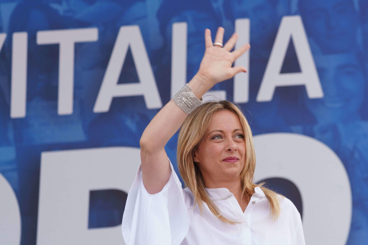Giorgia Meloni, leader di Fratelli d’Italia Giorgia Meloni