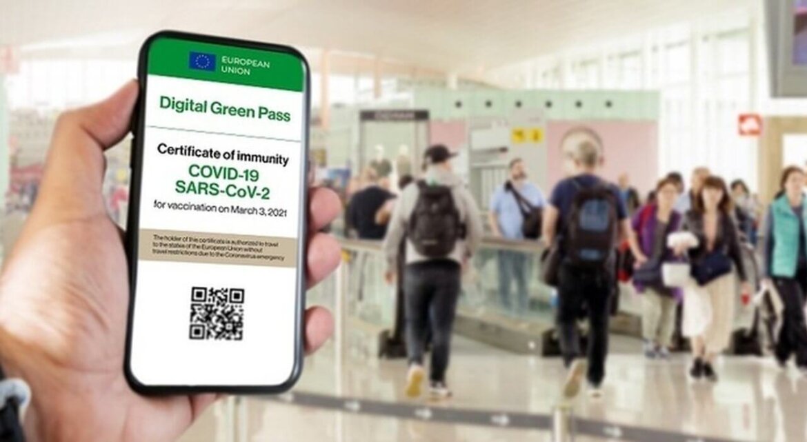 Green pass Green pass su smartphone