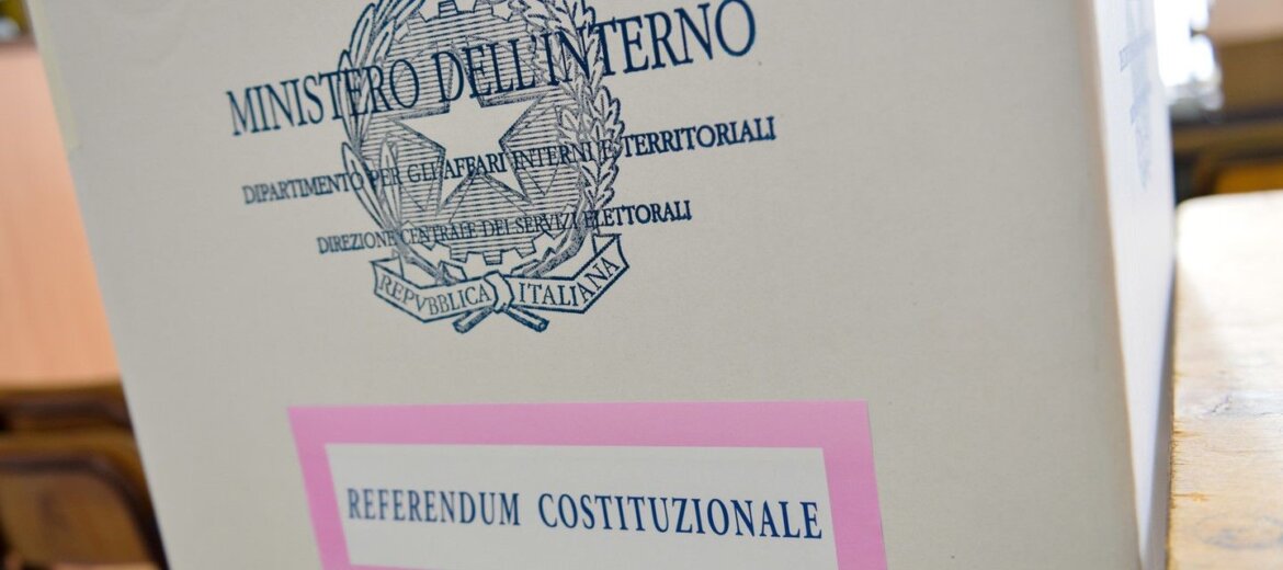 Referendum del 20 e 21 settembre 2020 Urna elettorale
