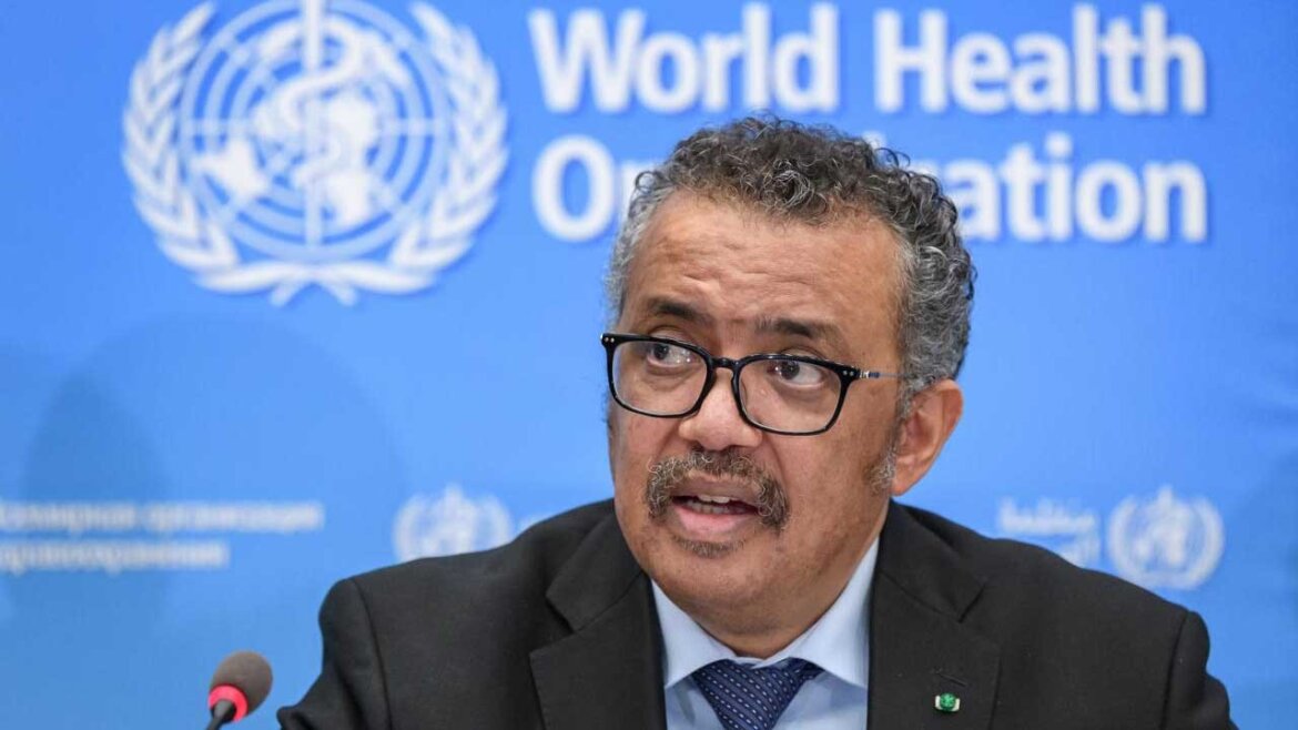 Tedros Adhanom Direttore generale dell'Organizzazione mondiale della sanità