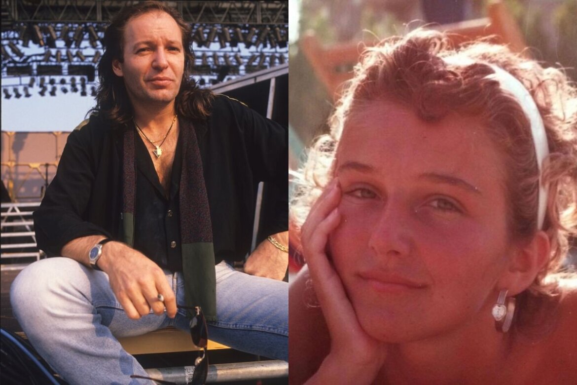 Vasco Rossi e Silvia Vasco Rossi insieme a "Silvia"
