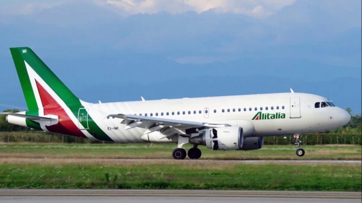 Aereo Alitalia Aereo Alitalia in volo