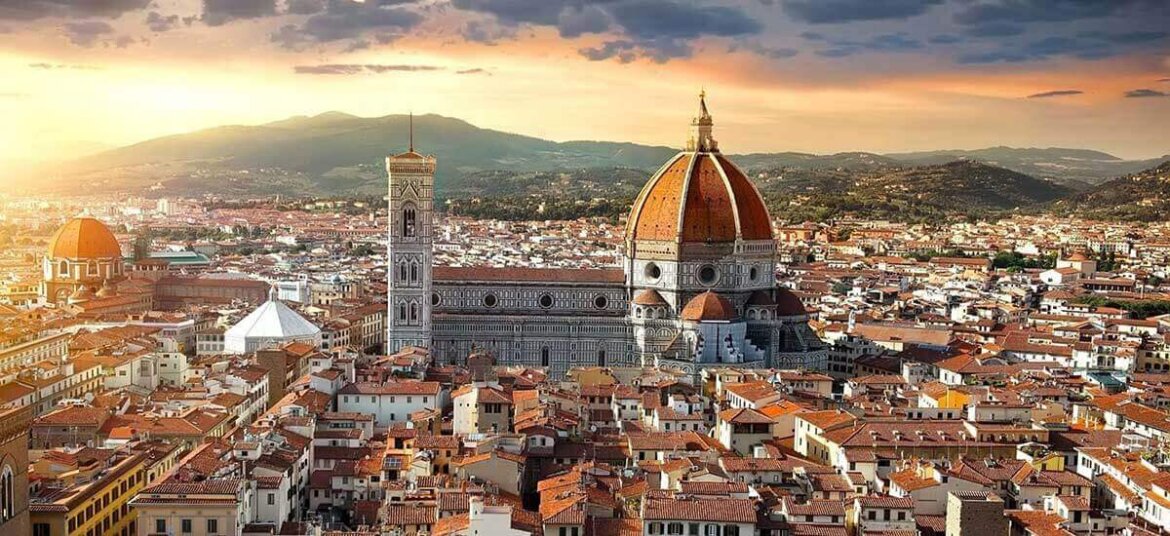 Foto panorama città italiane