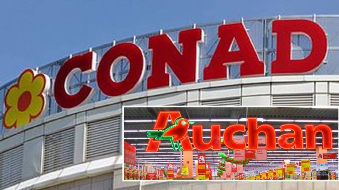 Conad e Auchan: mentre prosegue l’acquisizione, in una Conad di Roma 21 posti di lavoro sono a rischio