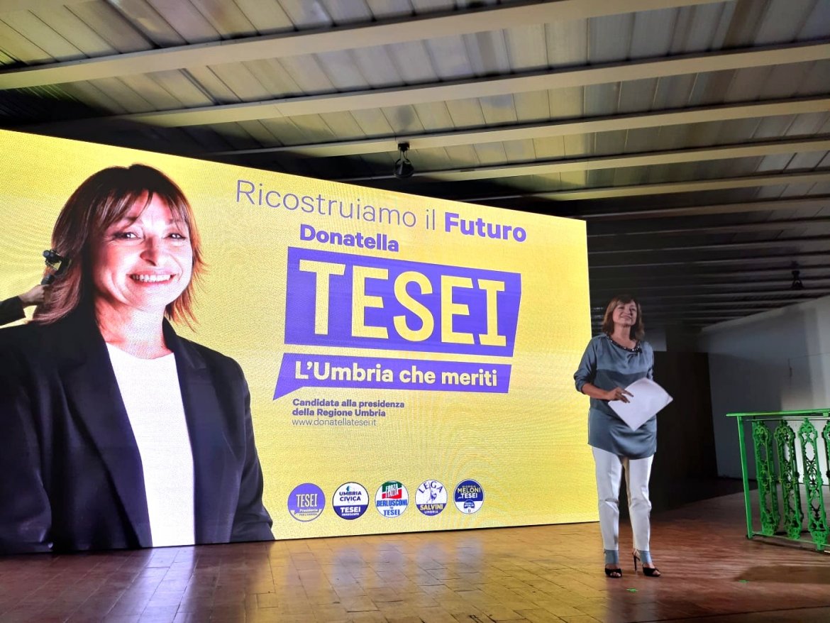 Regionali Umbria: intervista alla candidata del centrodestra Donatella Tesei