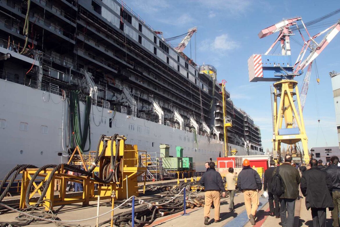 Fincantieri: ripresa graduale del lavoro grazie al protocollo condiviso sulla sicurezza